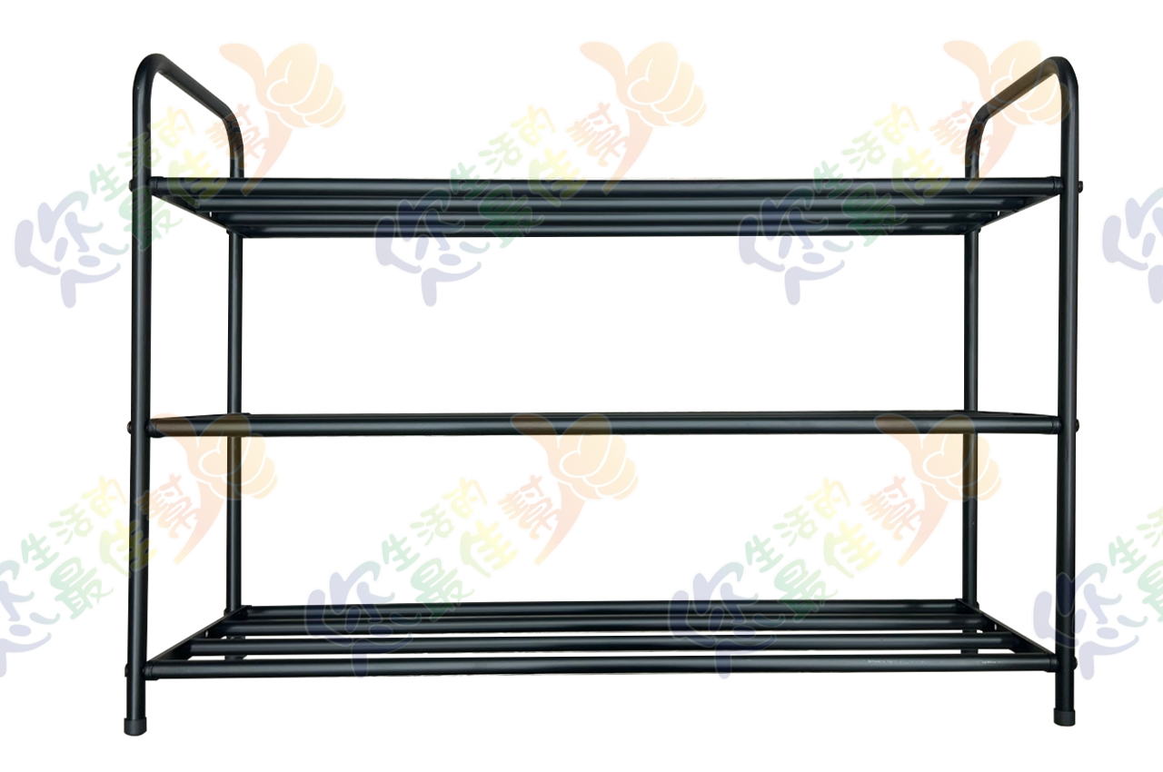 HO-9419 簡約風三層開放鞋架+