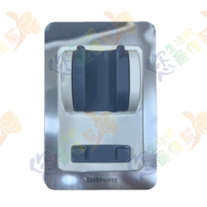 HO-9974-白 無痕五段式蓮蓬頭掛勾(通用型)+